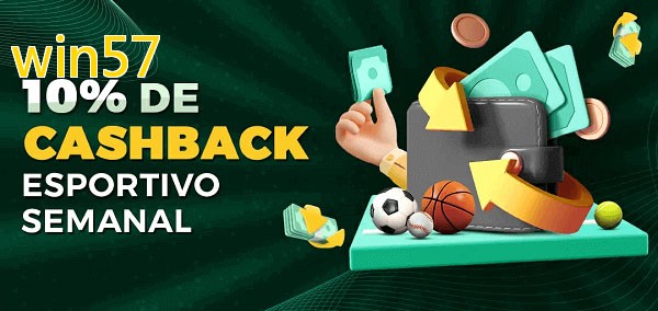 10% de bônus de cashback na win57